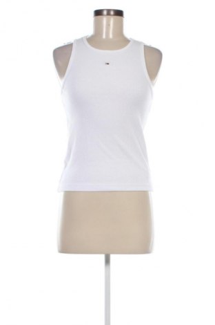 Tricou de damă Tommy Jeans, Mărime L, Culoare Alb, Preț 217,99 Lei