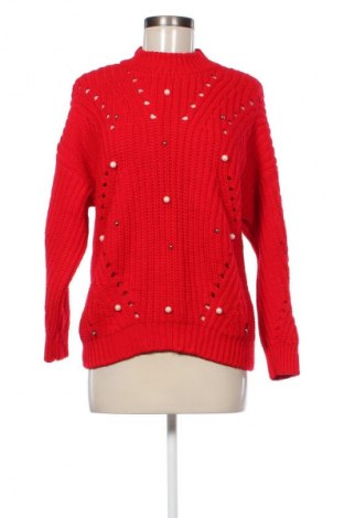 Damenpullover, Größe M, Farbe Rot, Preis 12,99 €