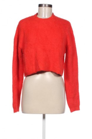 Damenpullover Bershka, Größe M, Farbe Rot, Preis 13,99 €