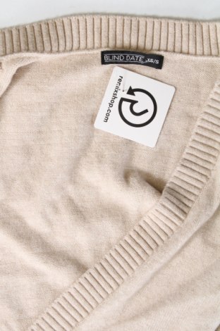 Damenpullover Blind Date, Größe XS, Farbe Beige, Preis 13,99 €