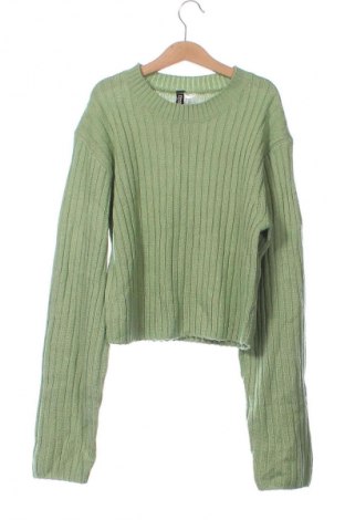 Damski sweter H&M Divided, Rozmiar XXS, Kolor Zielony, Cena 66,67 zł