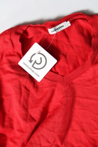 Damenpullover J.Lindeberg, Größe L, Farbe Rot, Preis € 52,73