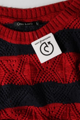 Damenpullover One Love, Größe L, Farbe Mehrfarbig, Preis 10,99 €