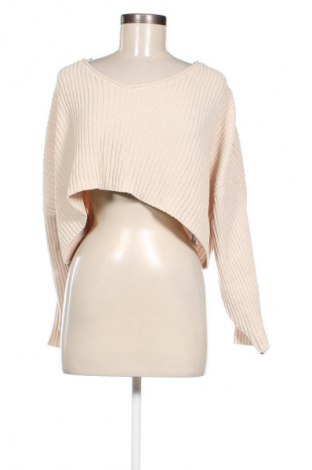 Damenpullover Pull&Bear, Größe M, Farbe Ecru, Preis 13,99 €