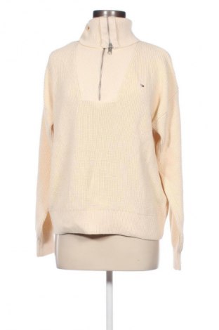 Damenpullover Tommy Hilfiger, Größe L, Farbe Ecru, Preis 187,99 €