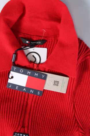 Damenpullover Tommy Jeans, Größe M, Farbe Rot, Preis € 139,99