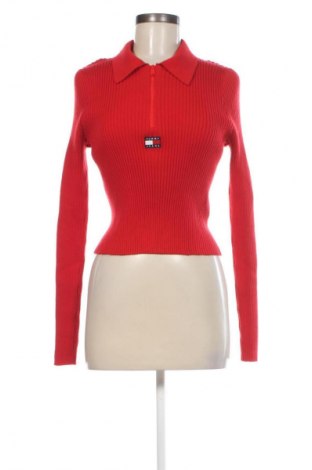 Damenpullover Tommy Jeans, Größe XL, Farbe Rot, Preis € 139,99