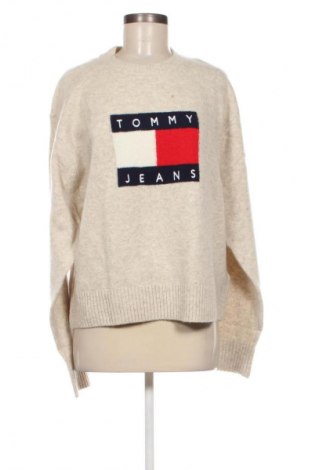 Damenpullover Tommy Jeans, Größe L, Farbe Beige, Preis 139,99 €