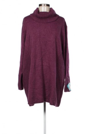 Damenpullover Ulla Popken, Größe XXL, Farbe Lila, Preis € 64,99