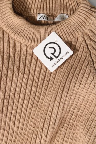 Damenpullover Zara, Größe L, Farbe Braun, Preis 12,99 €