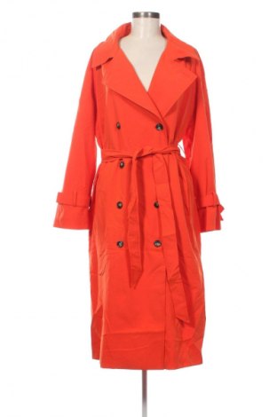 Trench de femei H&M, Mărime XL, Culoare Portocaliu, Preț 223,99 Lei