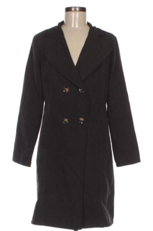 Damen Trenchcoat SHEIN, Größe M, Farbe Schwarz, Preis 19,99 €