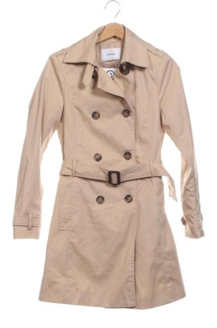 Damen Trenchcoat Stradivarius, Größe XS, Farbe Beige, Preis 34,78 €