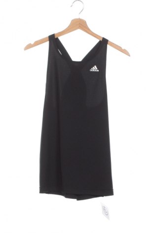 Damen Sporttop Adidas, Größe XS, Farbe Schwarz, Preis € 17,44