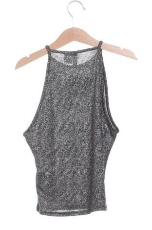 Дамски топ H&M Divided, Размер XS, Цвят Сребрист, Цена 16,36 лв.