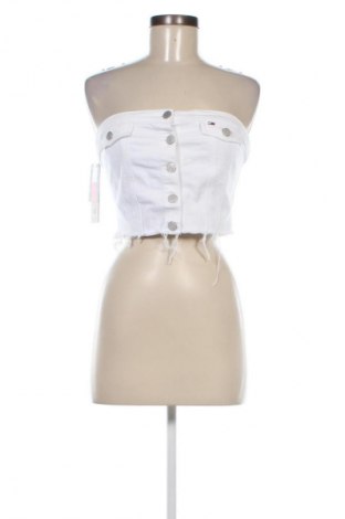 Damentop Tommy Jeans, Größe S, Farbe Weiß, Preis 56,99 €