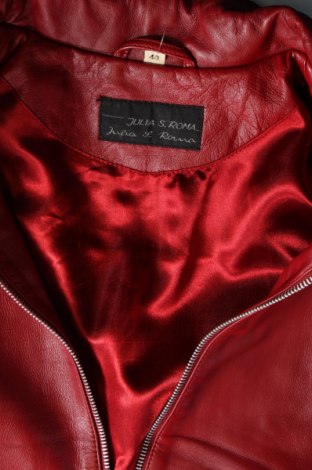 Damen Lederjacke, Größe M, Farbe Rot, Preis € 67,99