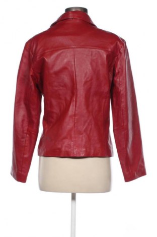 Damen Lederjacke, Größe M, Farbe Rot, Preis € 67,99