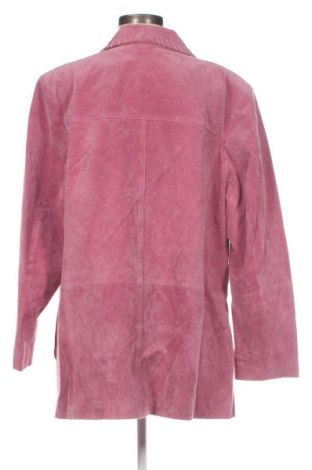 Damen Lederjacke, Größe XXL, Farbe Rosa, Preis 67,99 €