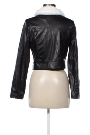 Damen Lederjacke, Größe M, Farbe Schwarz, Preis 30,99 €