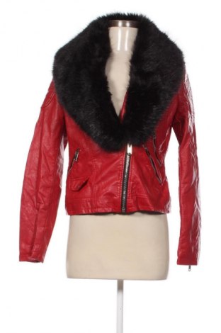 Damen Lederjacke, Größe L, Farbe Rot, Preis 64,99 €