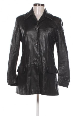 Damen Lederjacke Aigner, Größe L, Farbe Schwarz, Preis 184,29 €