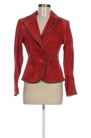 Damen Lederjacke Betty Barclay, Größe S, Farbe Rot, Preis € 50,99