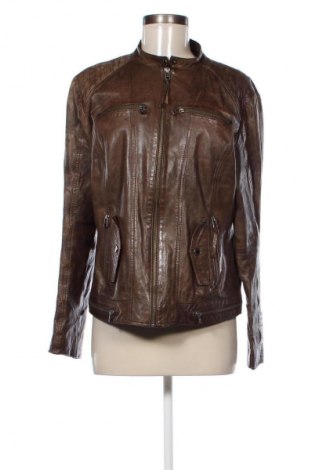 Damen Lederjacke S.Oliver, Größe L, Farbe Braun, Preis 124,99 €