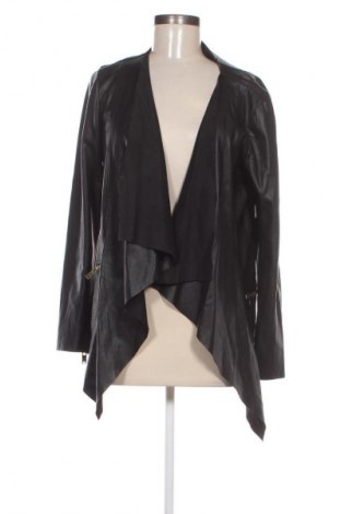 Damen Lederjacke Vero Moda, Größe L, Farbe Schwarz, Preis 21,05 €