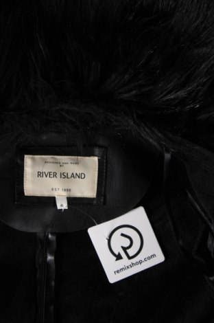 Γυναικείο παλτό River Island, Μέγεθος M, Χρώμα Μαύρο, Τιμή 49,00 €