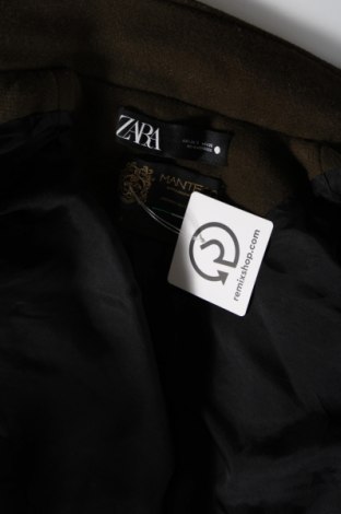 Γυναικείο παλτό Zara, Μέγεθος S, Χρώμα Πράσινο, Τιμή 18,99 €