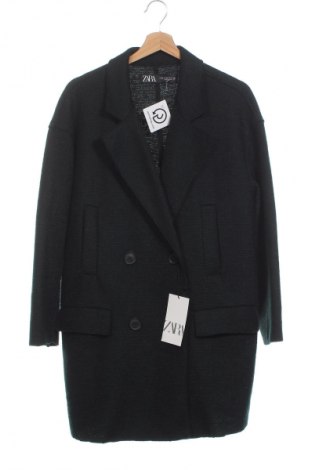 Damenmantel Zara, Größe XS, Farbe Grün, Preis € 63,43