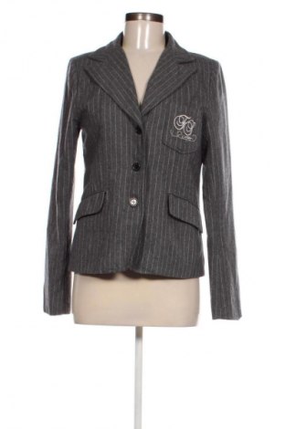 Damen Blazer Fishbone, Größe L, Farbe Grau, Preis € 25,00