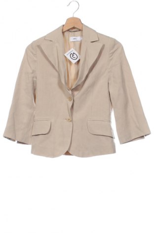 Damen Blazer Mango, Größe XXS, Farbe Beige, Preis € 28,07