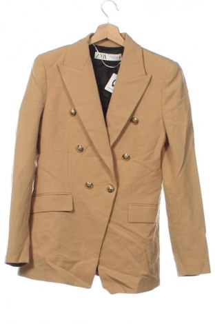 Damen Blazer Zara, Größe XS, Farbe Beige, Preis € 33,99