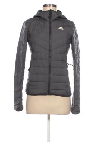 Damenjacke Adidas, Größe XS, Farbe Grau, Preis 57,99 €