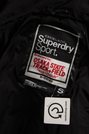 Γυναικείο μπουφάν Superdry, Μέγεθος S, Χρώμα Μαύρο, Τιμή 34,99 €