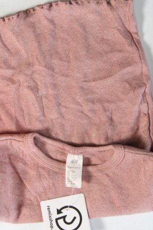 Kinder Shirt H&M, Größe 3-4y/ 104-110 cm, Farbe Aschrosa, Preis € 4,99