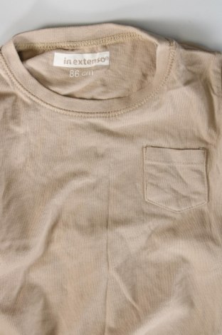 Kinder Shirt In Extenso, Größe 12-18m/ 80-86 cm, Farbe Beige, Preis 6,14 €