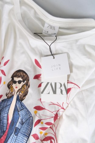 Παιδική μπλούζα Zara, Μέγεθος 7-8y/ 128-134 εκ., Χρώμα Λευκό, Τιμή 11,99 €