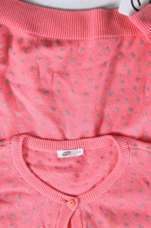 Kinder Strickjacke Pepco, Größe 7-8y/ 128-134 cm, Farbe Rosa, Preis 6,99 €