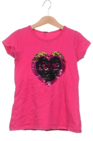 Kinder T-Shirt, Größe 7-8y/ 128-134 cm, Farbe Rosa, Preis 6,00 €