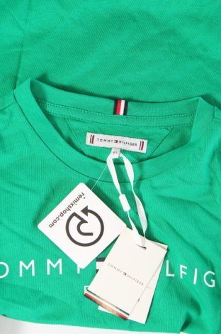 Tricou pentru copii Tommy Hilfiger, Mărime 12-13y/ 158-164 cm, Culoare Verde, Preț 113,99 Lei