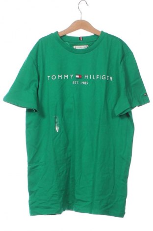 Dětské tričko  Tommy Hilfiger, Velikost 15-18y/ 170-176 cm, Barva Zelená, Cena  789,00 Kč