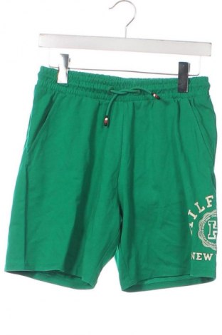 Pantaloni scurți pentru copii Tommy Hilfiger, Mărime 12-13y/ 158-164 cm, Culoare Verde, Preț 269,99 Lei
