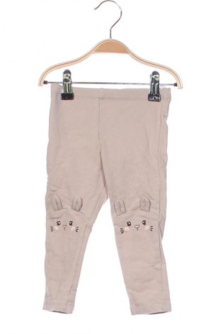 Dziecięce legginsy H&M, Rozmiar 12-18m/ 80-86 cm, Kolor Beżowy, Cena 32,18 zł