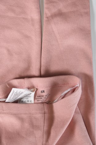 Dětské legíny  H&M, Velikost 3-4y/ 104-110 cm, Barva Popelavě růžová, Cena  177,00 Kč