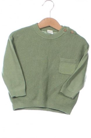 Kinderpullover H&M, Größe 9-12m/ 74-80 cm, Farbe Grün, Preis € 10,59