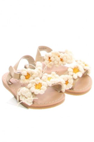 Kinder Sandalen Zara, Größe 21, Farbe Ecru, Preis 10,43 €