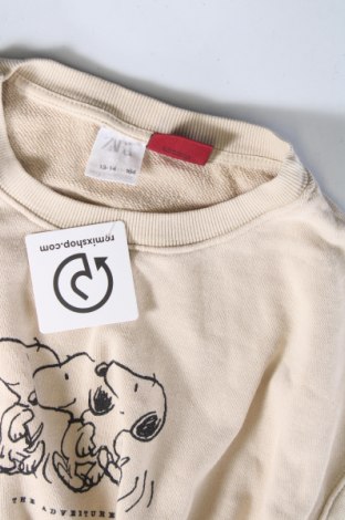 Kinder Sweatshirts Zara, Größe 13-14y/ 164-168 cm, Farbe Beige, Preis € 7,22